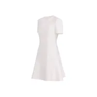 Dress With Embroidered Yoke