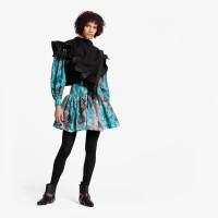 Gilet With Ruffled Cape