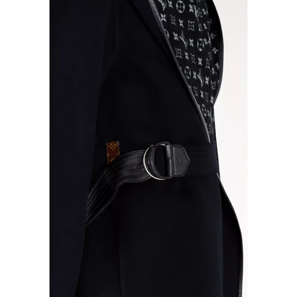 Hooded Wrap Coat