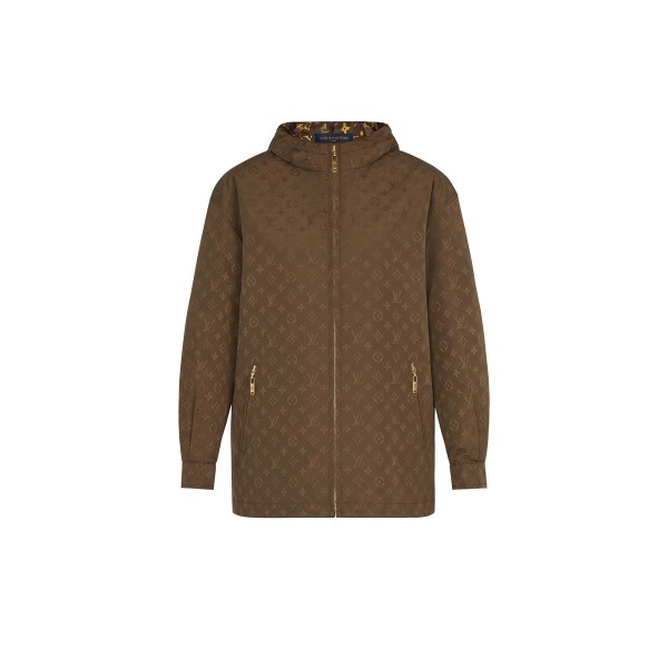 Iconic Monogram Parka In Technical Taffeta