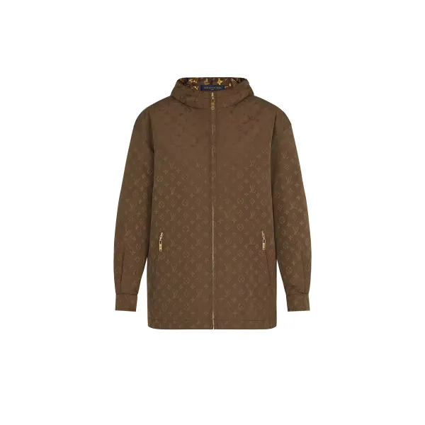 Iconic Monogram Parka In Technical Taffeta