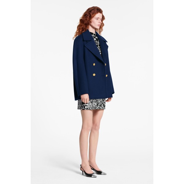 Kimono Sleeves Peacoat