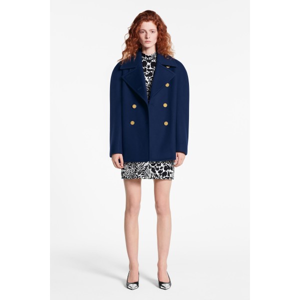 Kimono Sleeves Peacoat