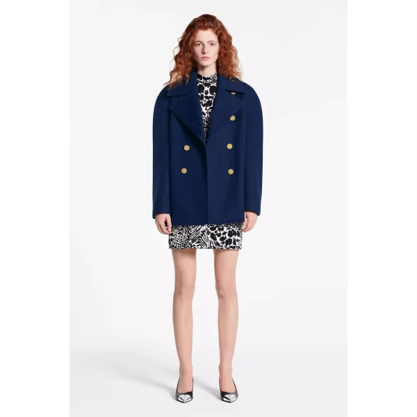 Kimono Sleeves Peacoat