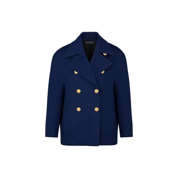 Kimono Sleeves Peacoat