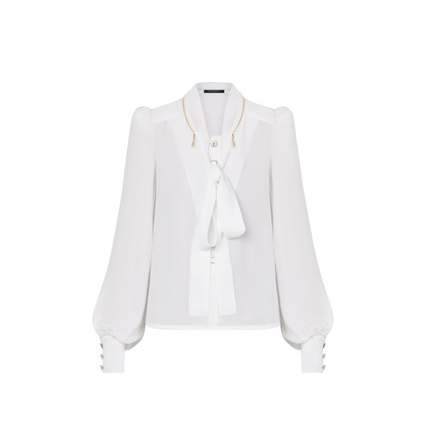Lavalliere Collar Shirt