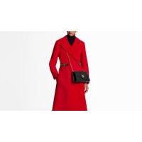 Long double face Wrap Coat