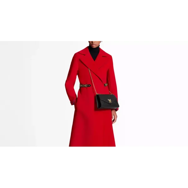 Long double face Wrap Coat