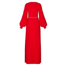 Long-Sleeved Evening Dress