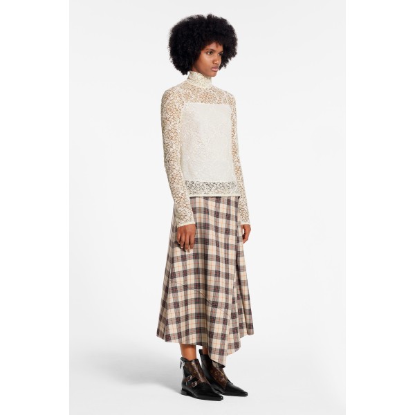 Long Sleeved Lace Top