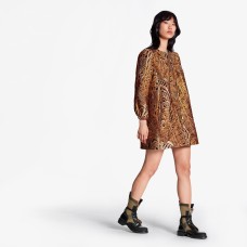 Loose Jacquard Dress