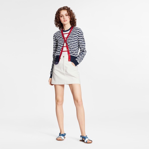 LV Escale Long-Sleeved Cardigan
