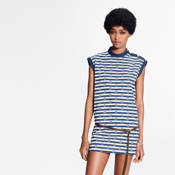 LV Escale Sleeveless Mini-Dress
