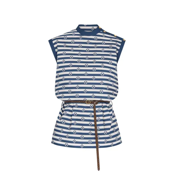 LV Escale Sleeveless Mini-Dress
