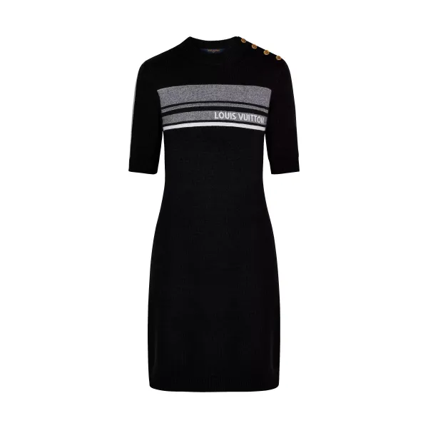 LV Intarsia Signature Dress