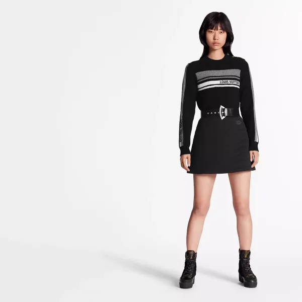LV Intarsia Signature Pullover