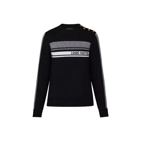 LV Intarsia Signature Pullover