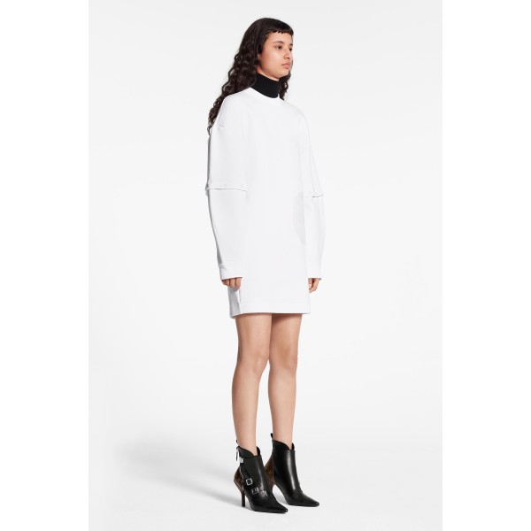 LV Stamp Sweatshirt Dress