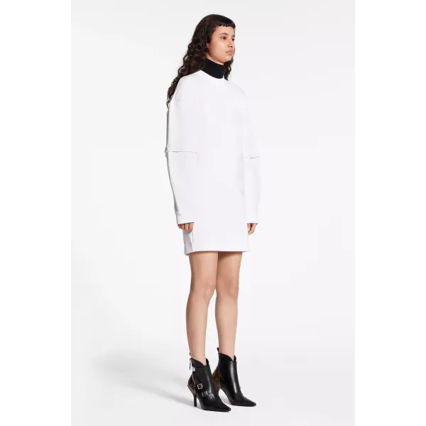 LV Stamp Sweatshirt Dress