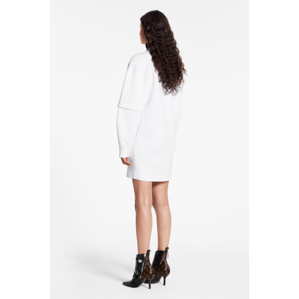 LV Stamp Sweatshirt Dress