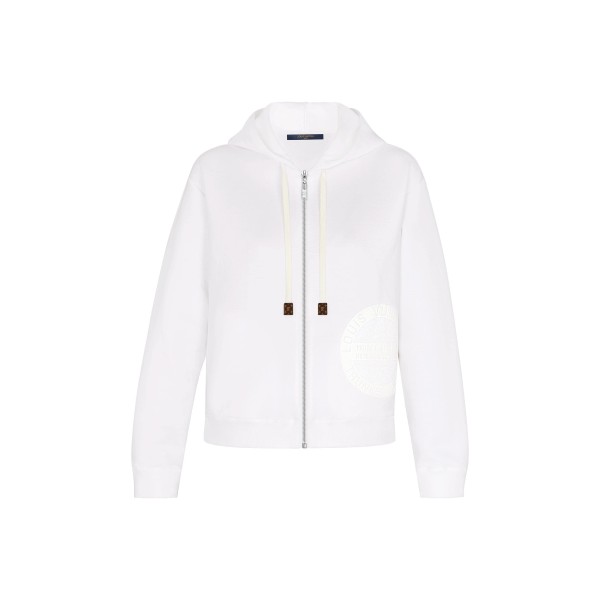 LV Stamp Zip-Up Hoodie
