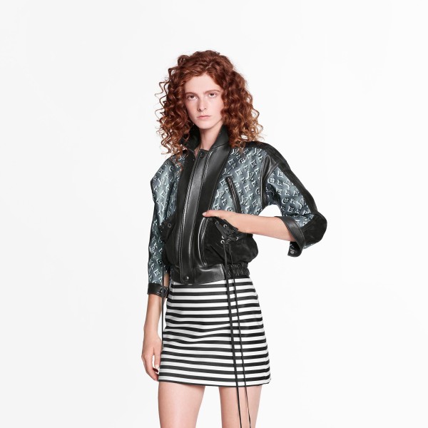 Monogram Shadow Leather Jacket