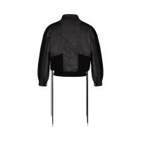 Patchwork Leather Jacket