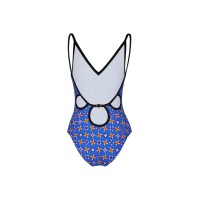 Printed One-Piece Swimsuit