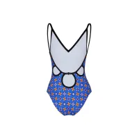 Printed One-Piece Swimsuit