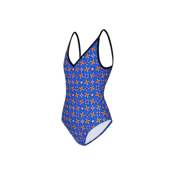 Printed One-Piece Swimsuit