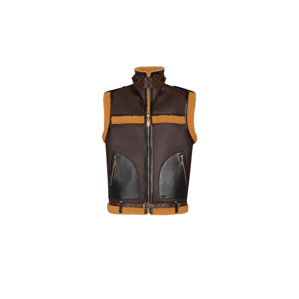 Shearling Aviator Gilet