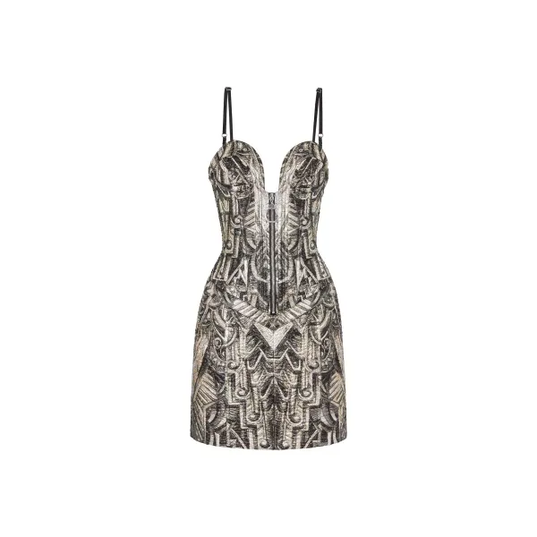 Short Bustier Top Dress