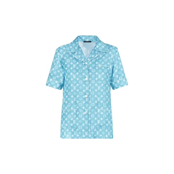 Short-Sleeved Pyjama Top
