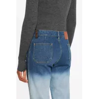 Straight Cut Denim Pants
