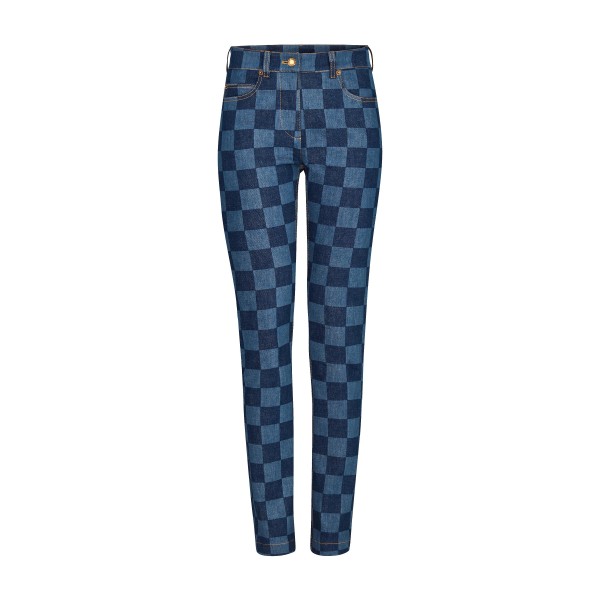 Straight Cut Denim Pants