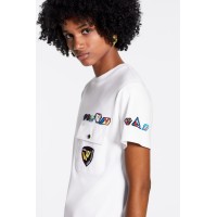 T-Shirt With Pocket And LV Small Patches