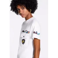 T-Shirt With Pocket And LV Small Patches