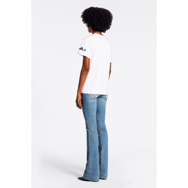 T-Shirt With Pocket And LV Small Patches