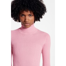 Thin Ribs Turtle Neck