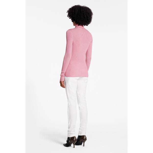 Thin Ribs Turtle Neck