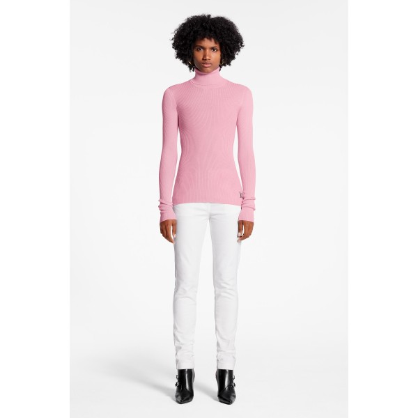 Thin Ribs Turtle Neck