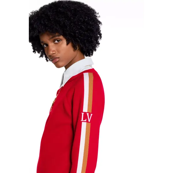 Travel Kit Cropped Pullover With LV Stripe