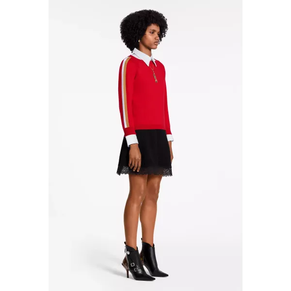 Travel Kit Cropped Pullover With LV Stripe
