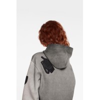 Travel Kit Overdyed Hoodie With LV Patches