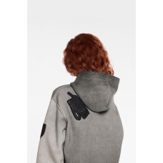 Travel Kit Overdyed Hoodie With LV Patches