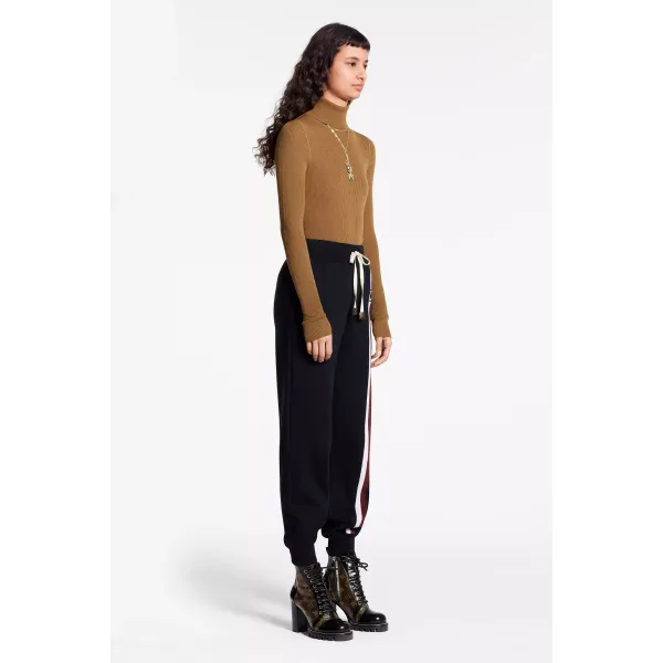 Travel Kit Pants With LV Stripe Intarsia