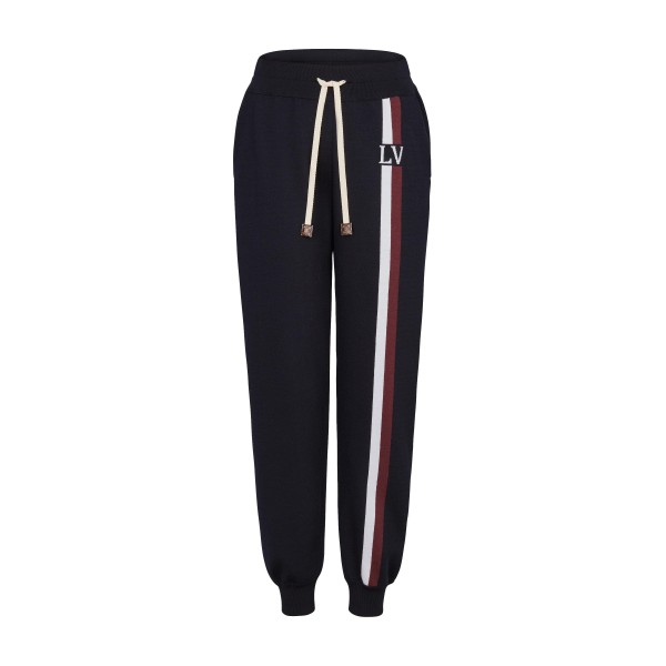 Travel Kit Pants With LV Stripe Intarsia