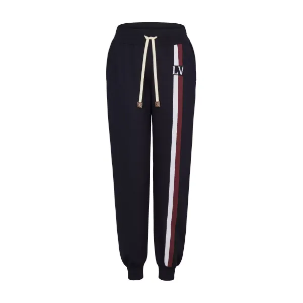 Travel Kit Pants With LV Stripe Intarsia