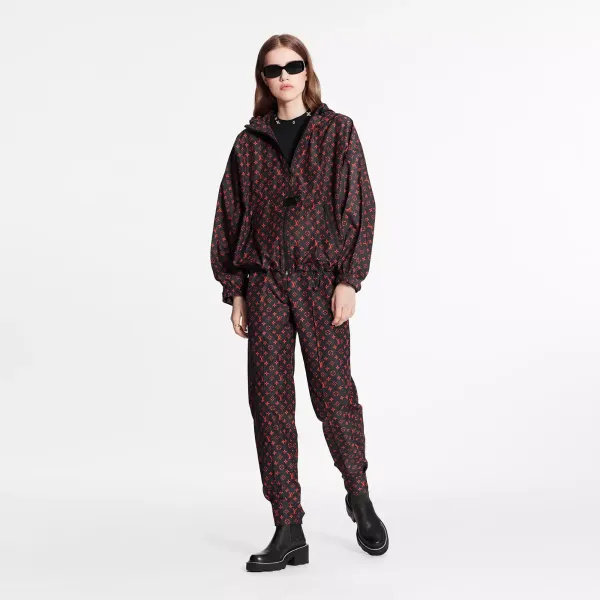 Water-Repellent Sporty Hooded Parka