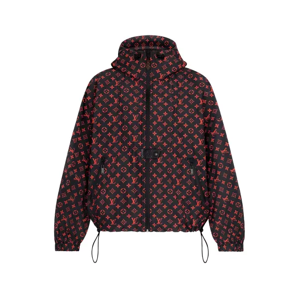 Water-Repellent Sporty Hooded Parka